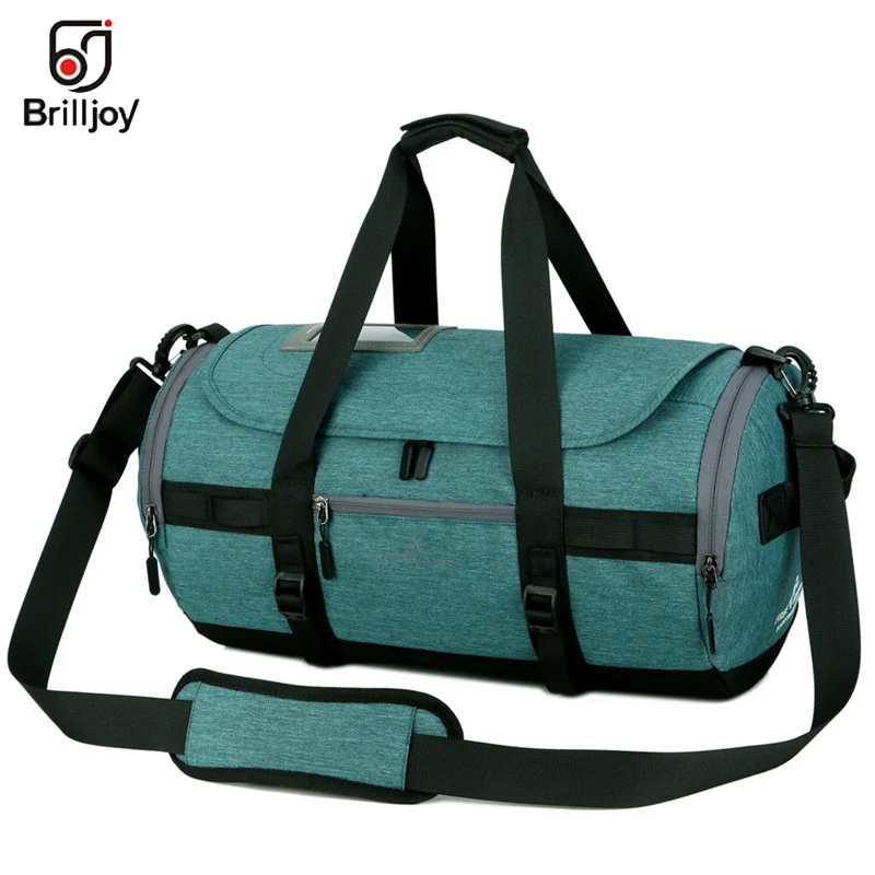 Brilljoy Men Hand Luggage Travel Duffle Bags Nylon Travel Bag Large Capacity Weekend Women Multifunctional Travel fitness bag