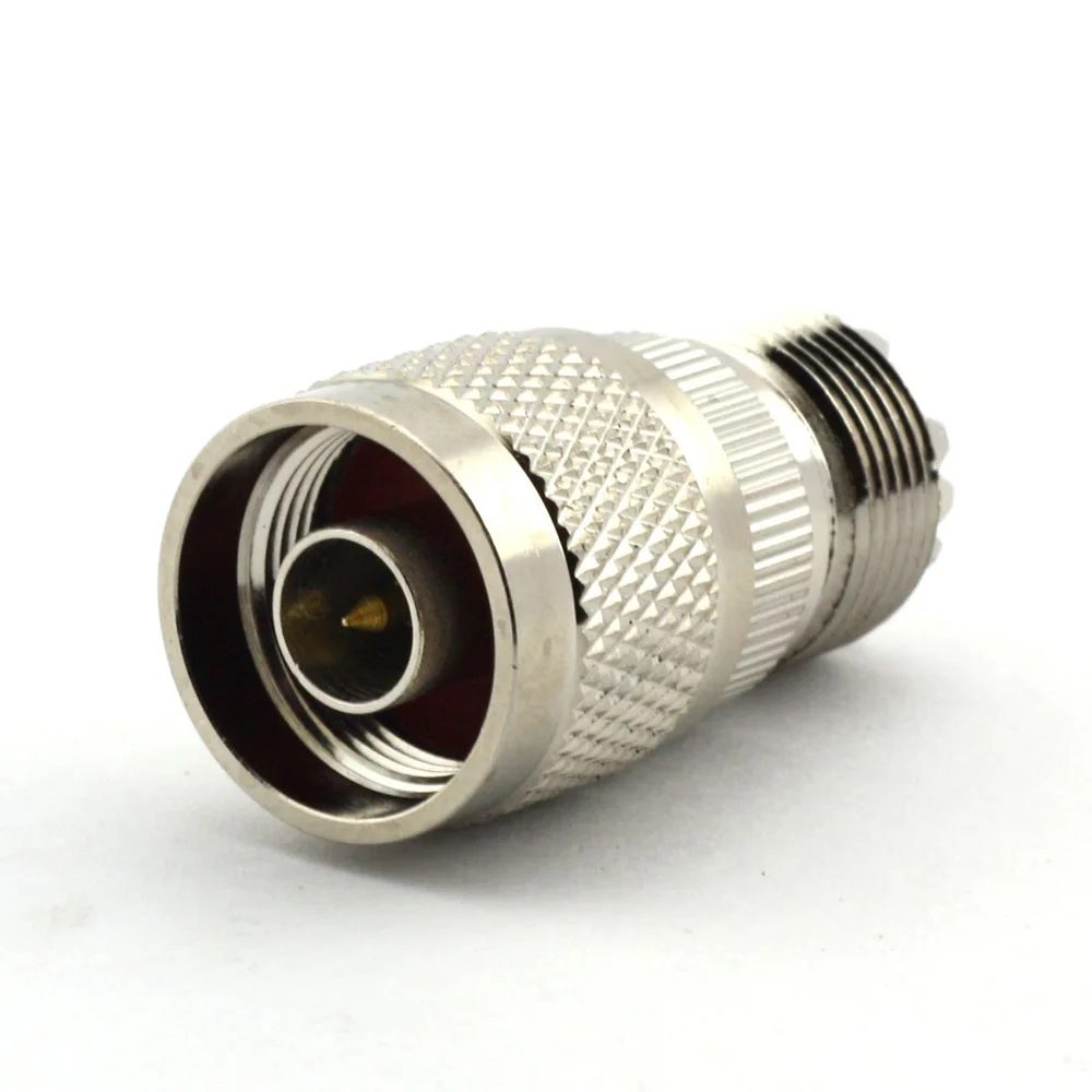 ALLiSHOP 100 шт. N Тип папа к UHF Женский SO239 RF коаксиальный разъем адаптера прямой с