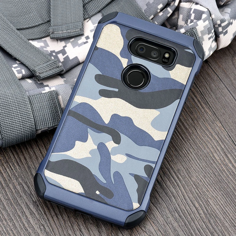 NTSPACE камуфляжный чехол для телефона LG G5 G6 G7 армейский Камуфляжный мягкий ударопрочный защитный чехол из ТПУ для LG V10 V20 V30 K10