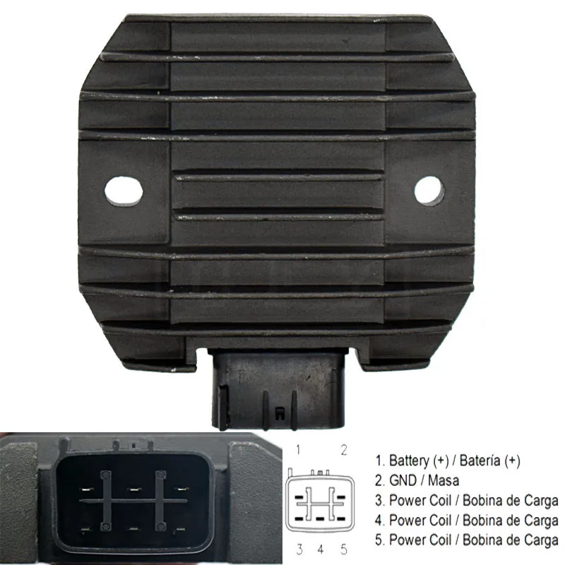 

For YAMAHA V-Star 650 Classic XVS650A 1998-2000 VStar650 Custom XVS650 1998 1999 2000 Motorcycle Voltage Regulator Rectifier 12V