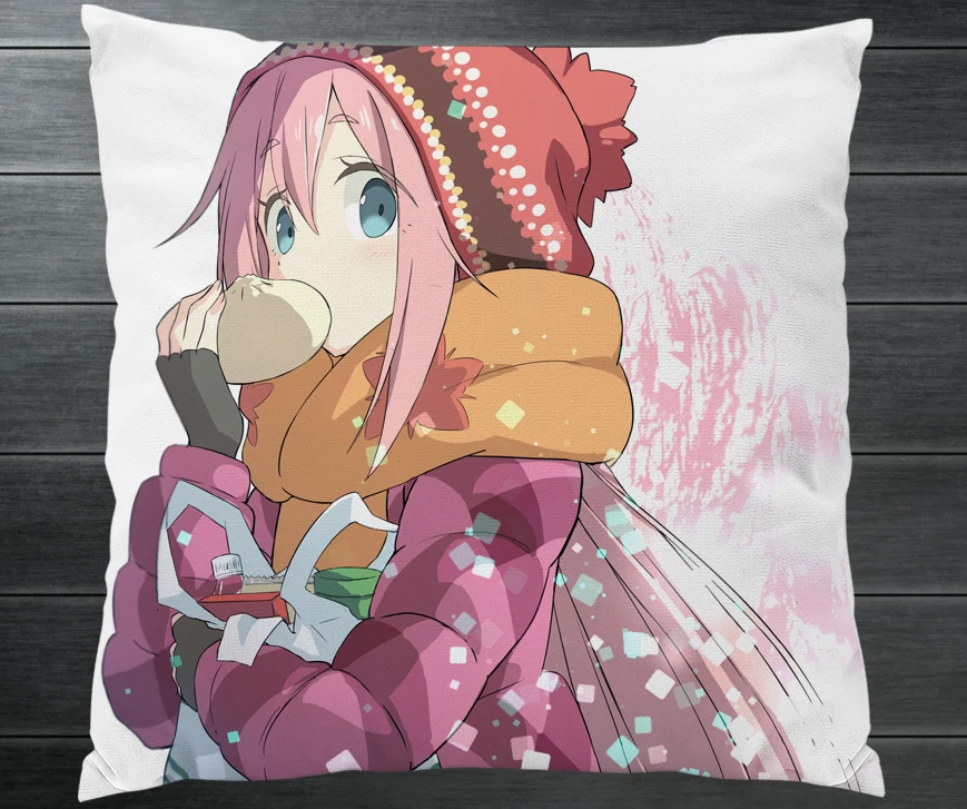 Складывающийся рюкзак Yuru Camp Nadeshiko Kagamihara с мультипликационным рисунком