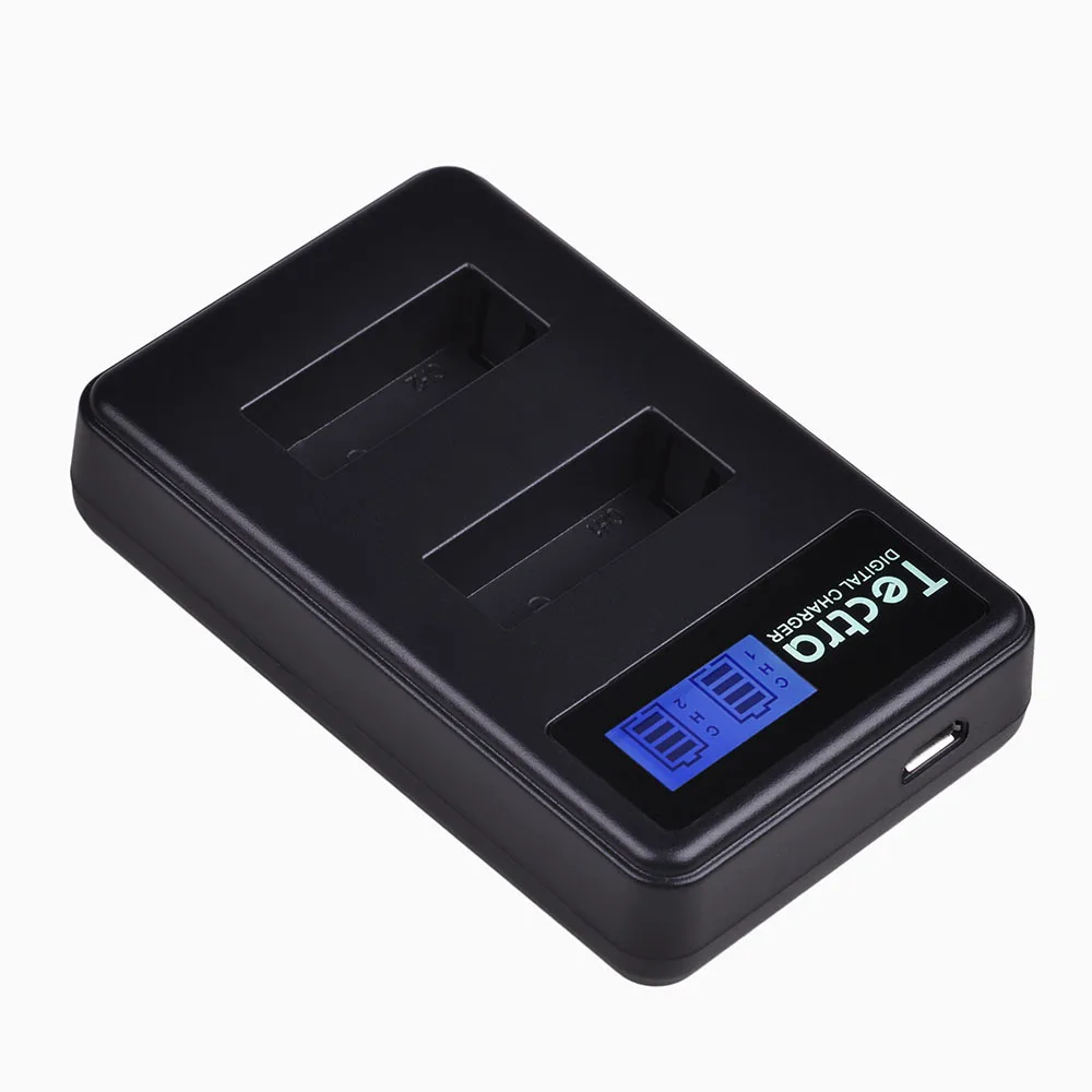 1 шт. аккумуляторная батарея для камеры PG1050 + LCD двойное зарядное устройство