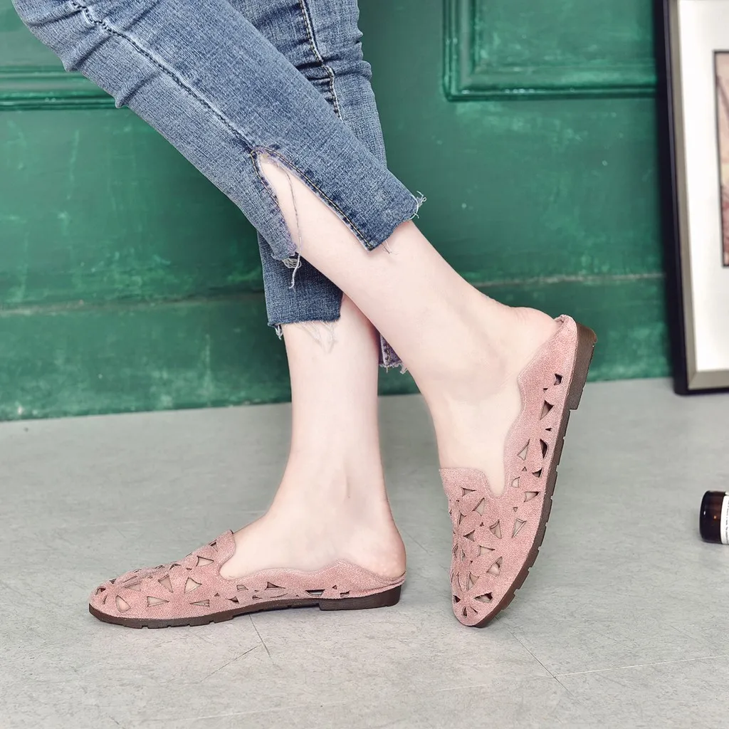 Женские туфли SAGACE на плоской подошве милые повседневные женские модные летние с