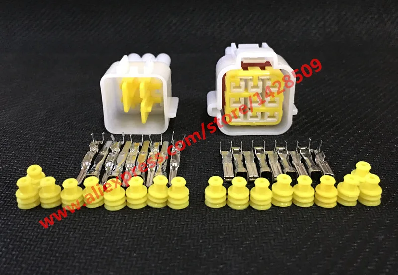 

1 set Furukawa 5 Sets 9 Pin FW-C-9M-B FW-C-9F-B Female Male Waterproof Electrical Wire Connector Plug Auto Connectors