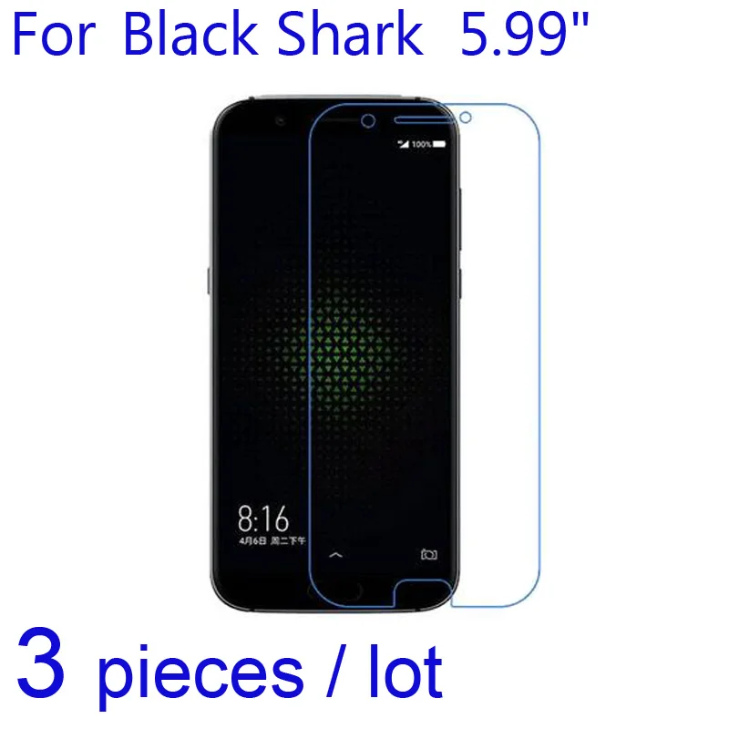 3 шт Защитные пленки для Xiaomi Black Shark Blackshark игровой телефон с ЖК дисплеем мягкие