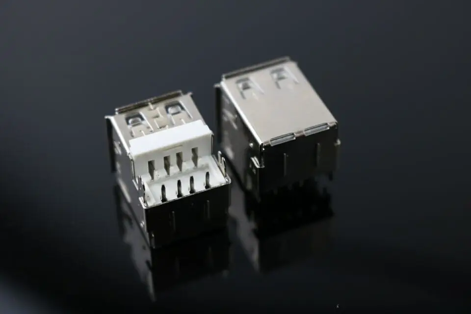 10 шт./лот USB-A мать интерфейс USB разъем USB мать двойной мать сиденье