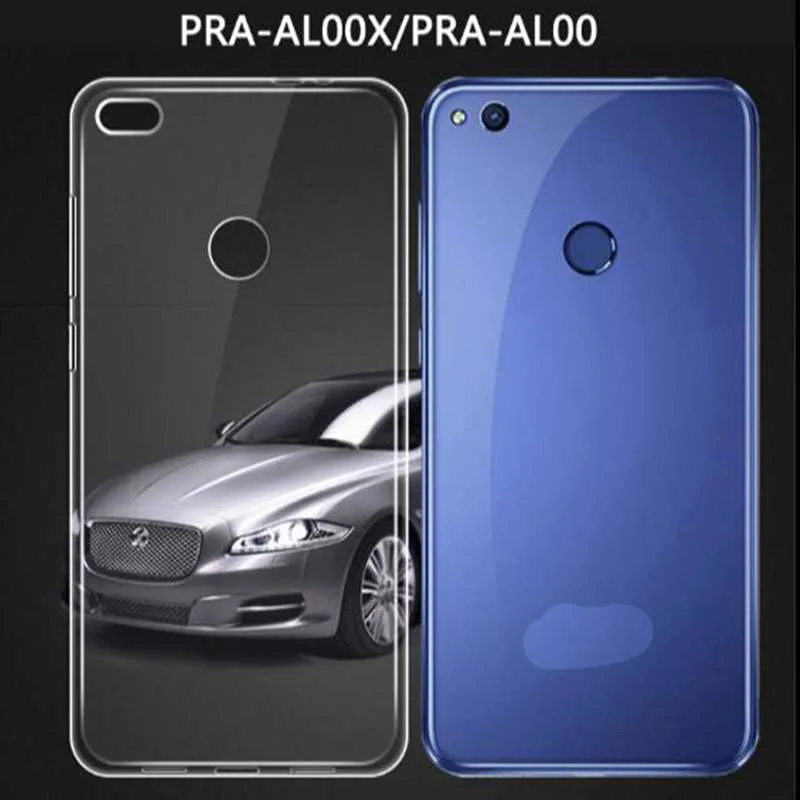 Мягкий прозрачный ТПУ силиконовый чехол для телефона задняя крышка huawei honor 8