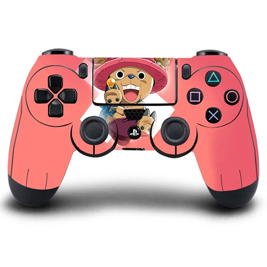 P4 Controller skin HOMEREALLY наклейка s PS4 кожа классическое аниме одна штука 4 HD наклейка для playstation 4 консоль и контроллер кожи Ps4 аксессуар - Цвет: P4 Controller skin