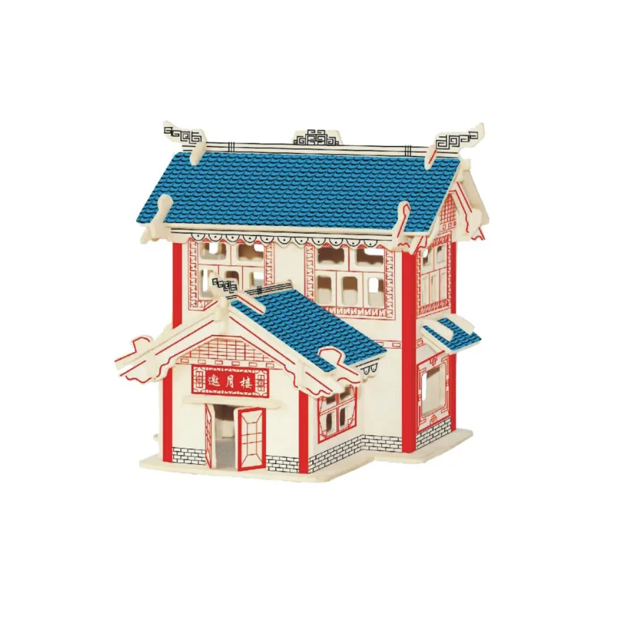 Chanycore детская развивающая деревянная игрушка 3D головоломка для строительства