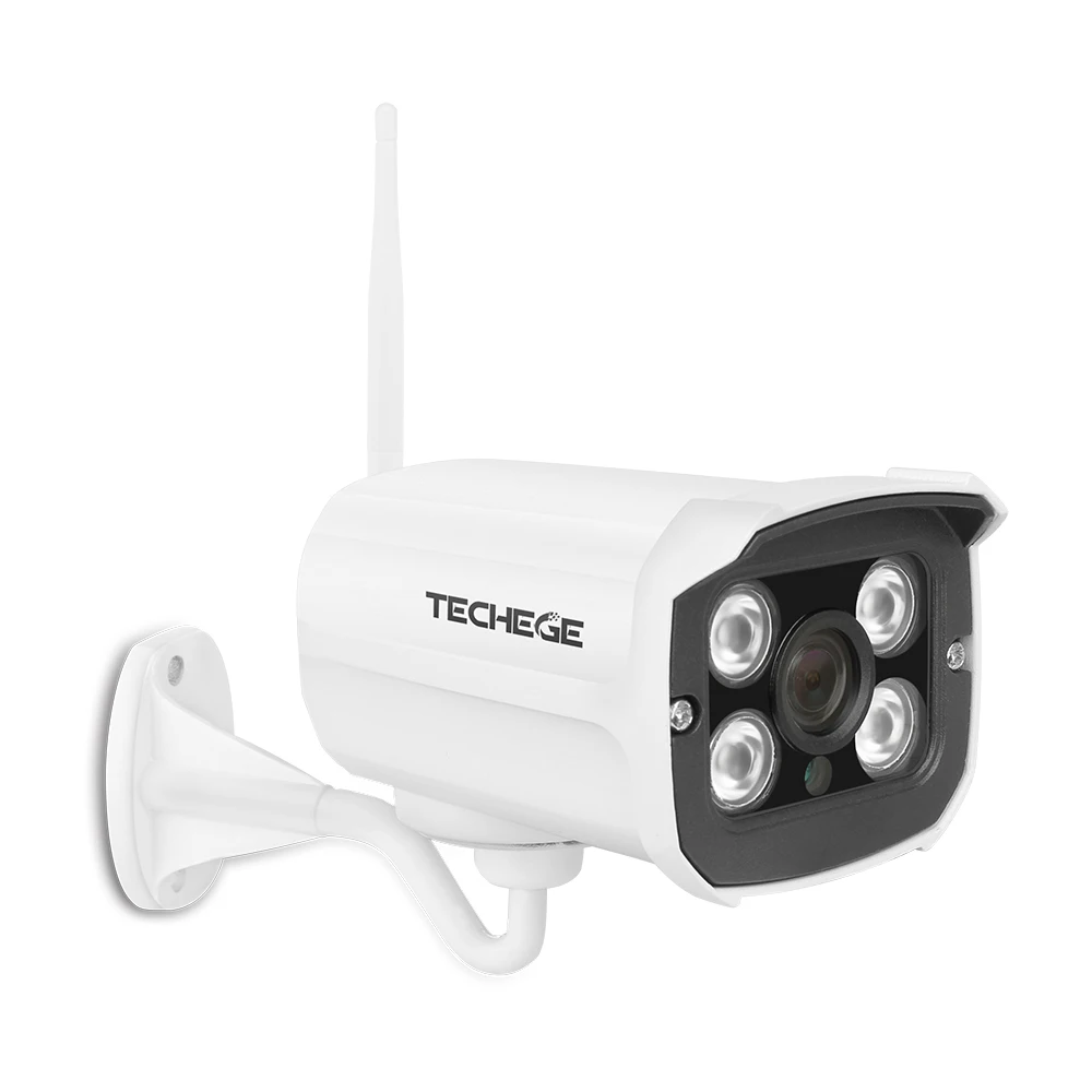 Techege, супер HD, 5.0MP, проводная Wifi камера, водонепроницаемая, ночное видение, беспроводная камера, обнаружение движения, слот для sd-карты, Onvif камера