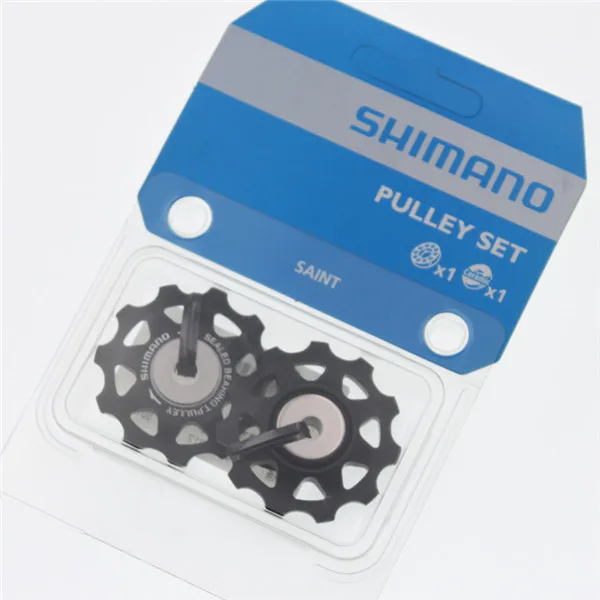 Набор шкивов shimano M410 deore slx xt m785 m8000 105 5800 6800 5700 6700 7900 задний переключатель запчасти Натяжной направляющий шкив комплект - Цвет: SAINT M820