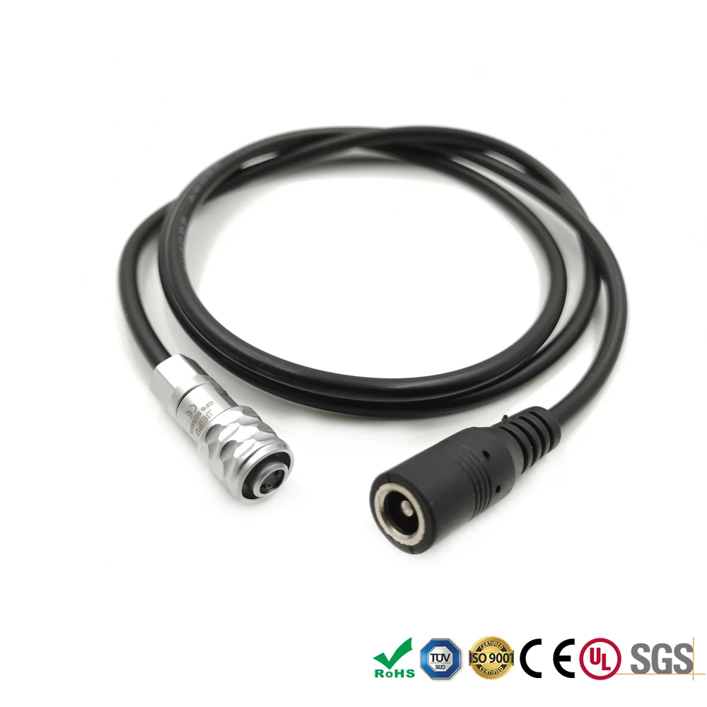 DC 5525 5.5X2.5mm Женский к Weipu SF6 2 Pin BMPCC4K Удлинитель силовой кабель для BMPCC 4K Blackmagic Pocket Cinema