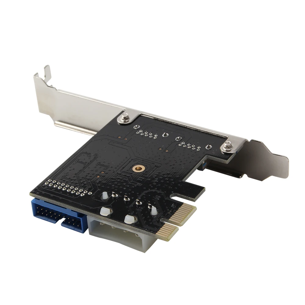 Компьютерная шина PCI-E карта расширенной памяти 19-Pin конвертер Внешний USB 3 0 карты