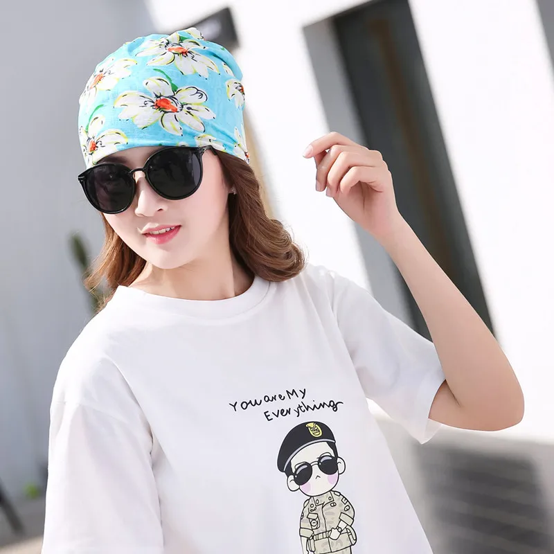 Многофункциональные женские банданы с принтом повседневный головной убор