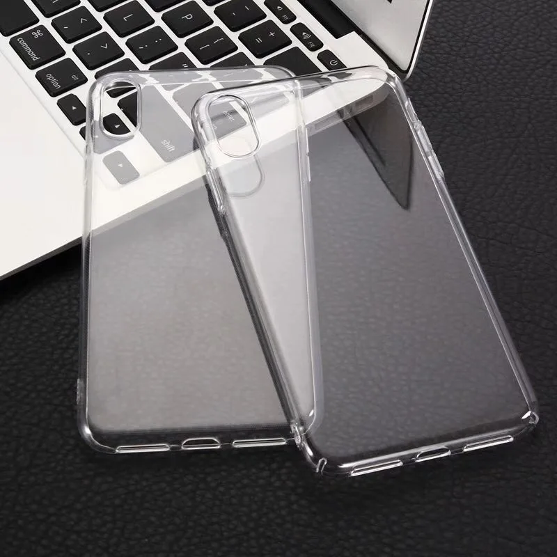 Ультратонкий Мягкий Прозрачный чехол из ТПУ для iPhone Xs Max XR прозрачный силиконовый