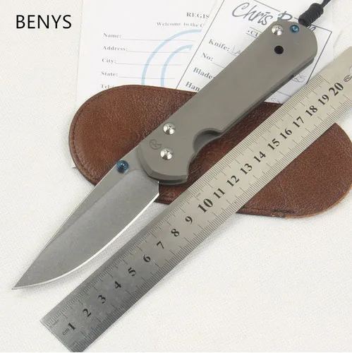 Складной нож BENYS Great sebenza 21 D2 TC4 с титановой ручкой походный охотничий инструмент