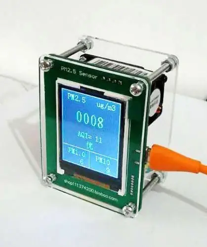 Лазерный PM2.5 детектор мониторинга качества воздуха пыли haze измерения G3 датчик на