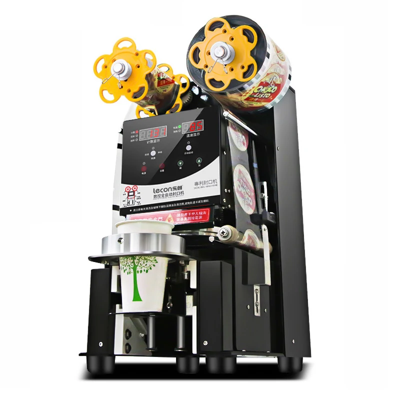 Коммерческая Машина для запечатывания стаканчиков 90/95 мм ручная и