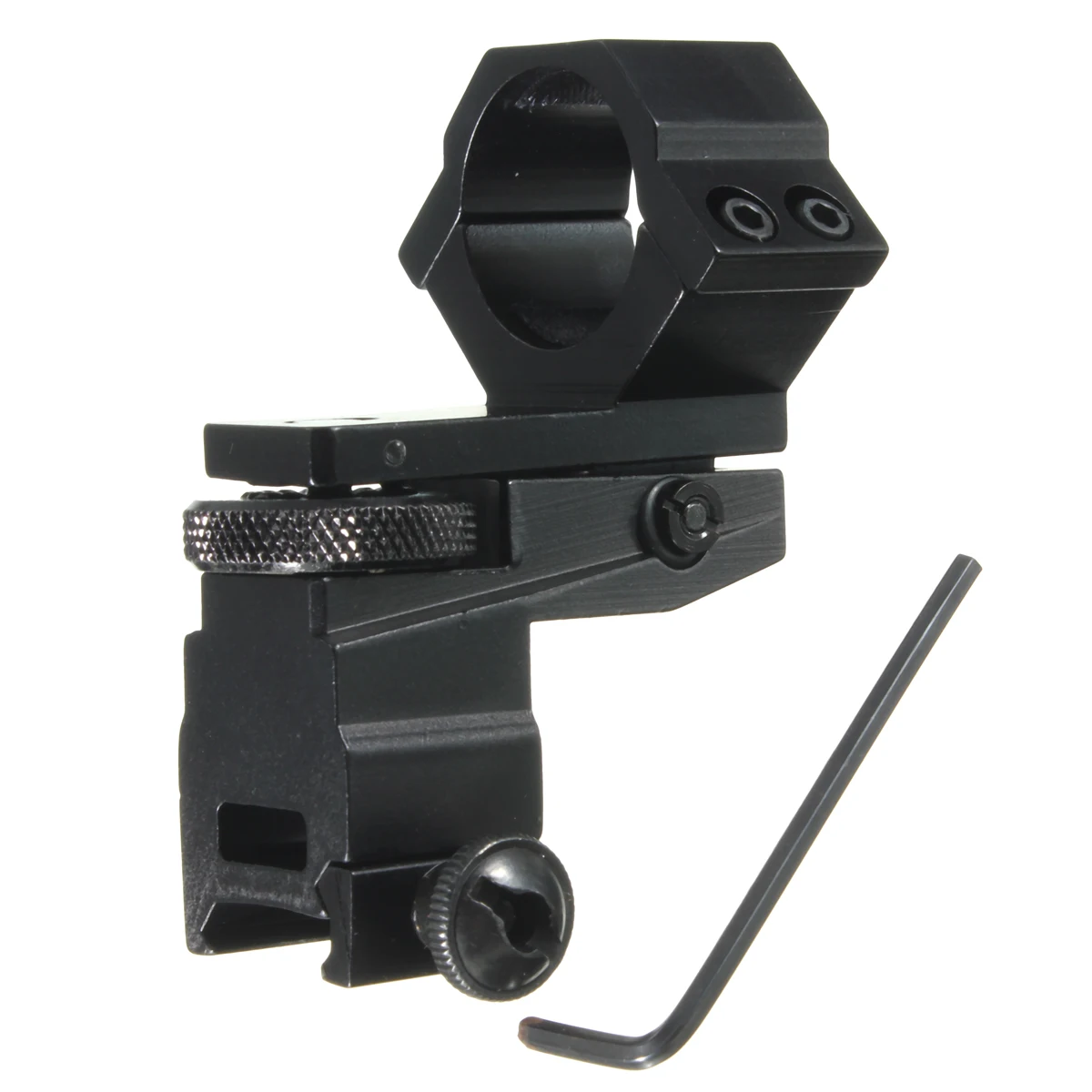 

Jiguoor 25.4mm Ring Tactical Laser Sight Flashlight Rifle Scope Mount Adjustable Elevation Windage for 20mm Rail System