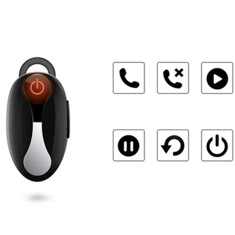 Спортивная стерео Беспроводная Bluetooth-гарнитура с микромузыкальным