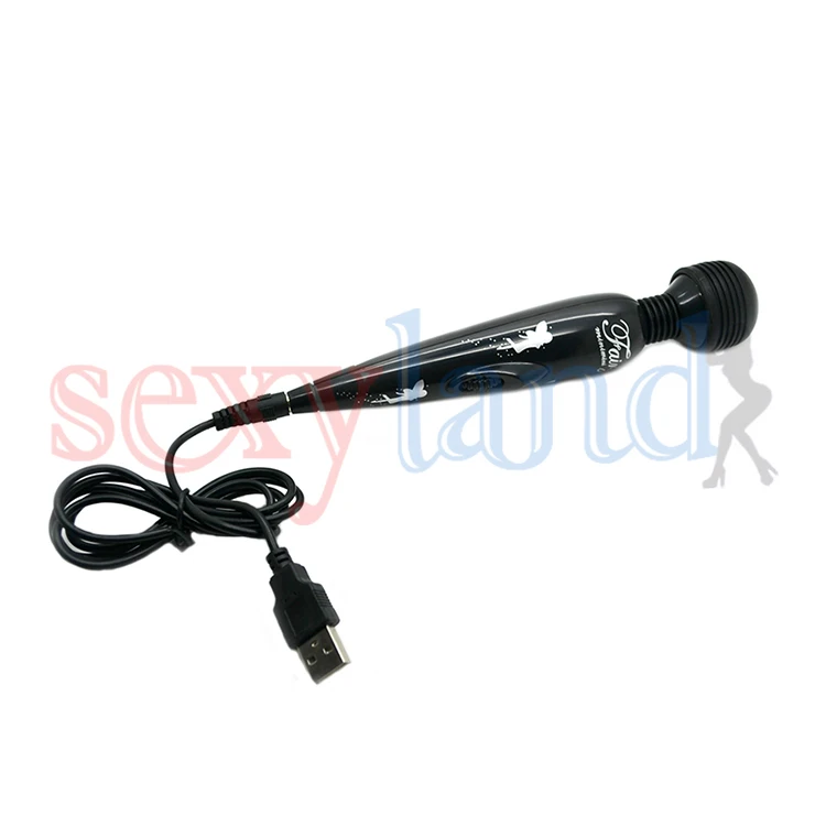 Многофункциональный USB Перезаряжаемый Карманный массажер для тела AV Wands вибратор