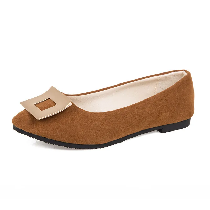 c3 Yellow Brown Женская обувь на плоской подошве; обувь ярких цветов; женские лоферы; летняя модная повседневная обувь; zapatos mujer; большие размеры 35-43 - Цвет: c3 Yellow Brown