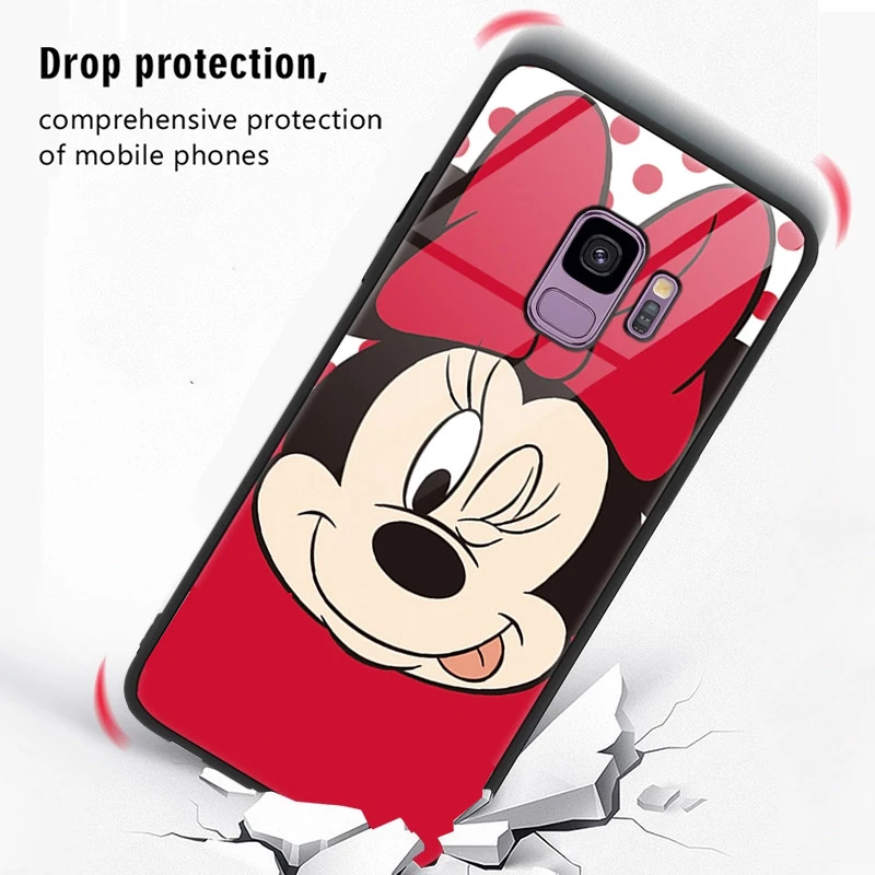 Закаленное Стекло чехол для samsung Galaxy S10 S10e J4 J6 A6 A7 A8 A9 J5 J7 S8 S9 S10 плюс A30 A40 A50 A70 Note 8 9 крышка