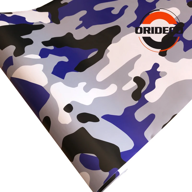 20 &quotШирина синий черный белый цвет снег камуфляж виниловая пленка автомобильная