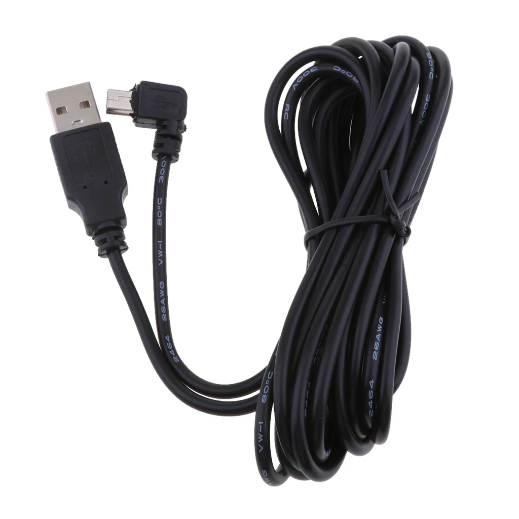 

Мини USB кабель для зарядки, 5 В, 2 А, 90 градусов