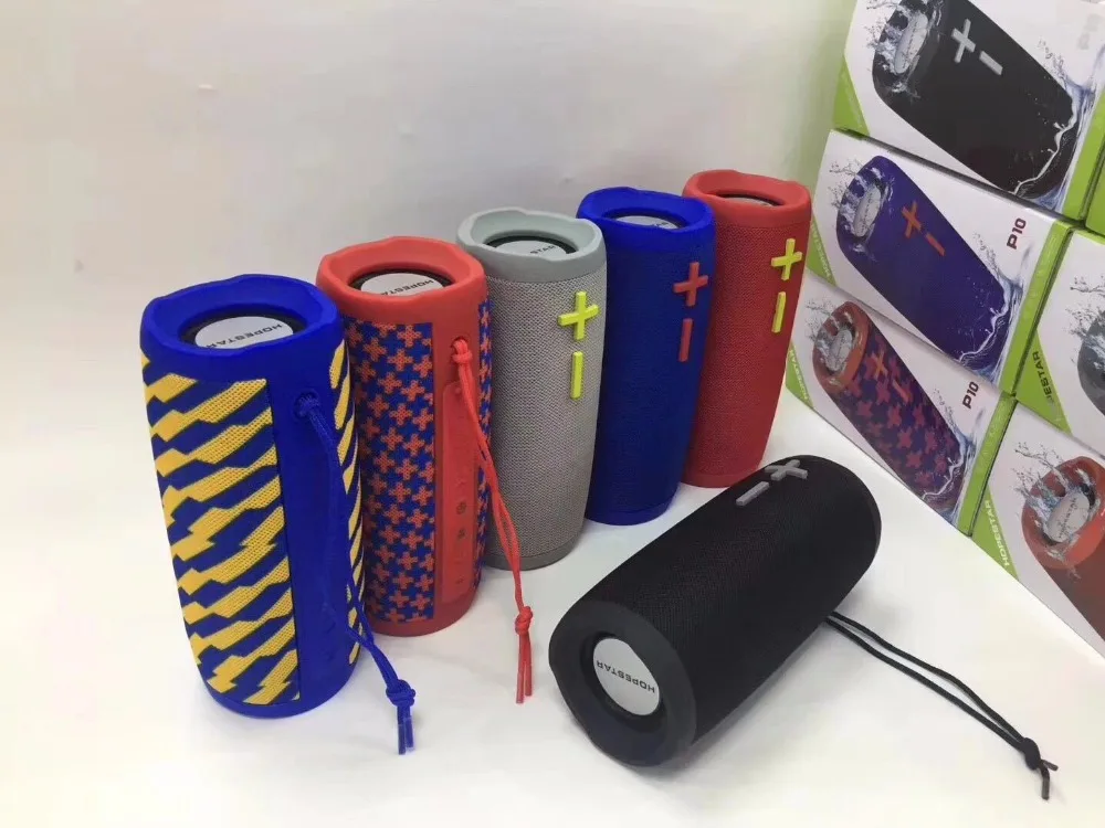 HOPESTAR P10 Портативный беспроводной Bluetooth 4,2 динамик поддержка USB мощность Bnak TF fm-радио открытый 3D стерео динамик s Музыкальная Коробка