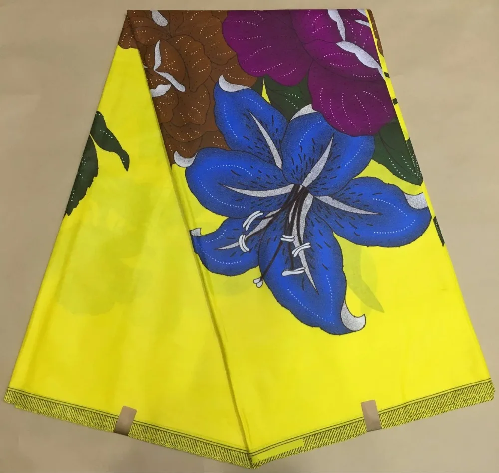 Хорошее качество 100% хлопок африканский Hollandais Анкара java из парафинированной