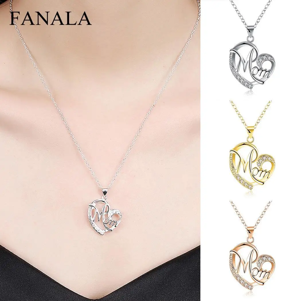 Heart New Jewelry Shape Fashion Pendant Women Necklace Charm Chain | Украшения и аксессуары