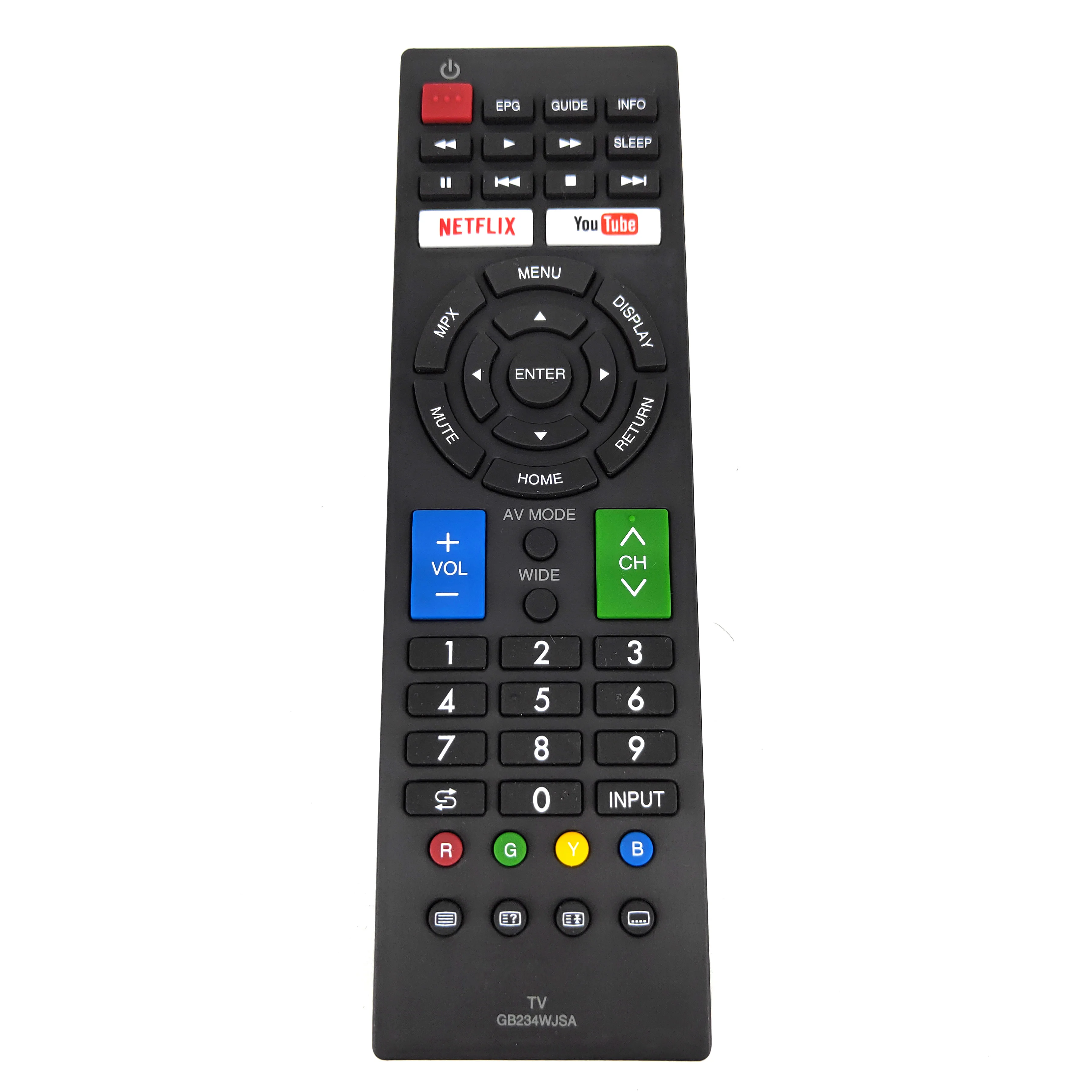 Новый оригинальный GB234WJSA для SHARP LCD TV пульт дистанционного управления с NETFLIX YouTube