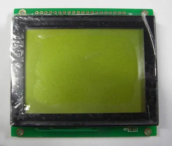 ЖК-модуль Pcb-JM12864b JM12864b 12864 128x6 4 T6963 контроллер параллельный порт желто-зеленый для