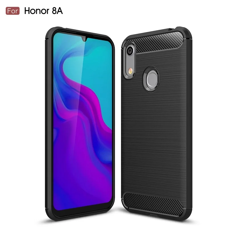 Чехол для Huawei Honor 8A / Honor8A Тонкий Прочный Гибридный армированный противоударный