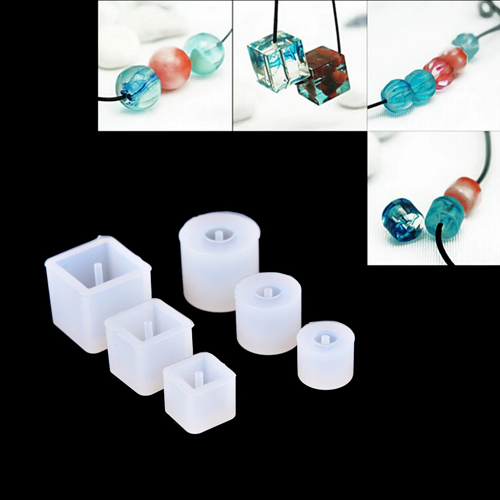 1 шт. круглая квадратная силиконовая форма эпоксидная литьевая смола для