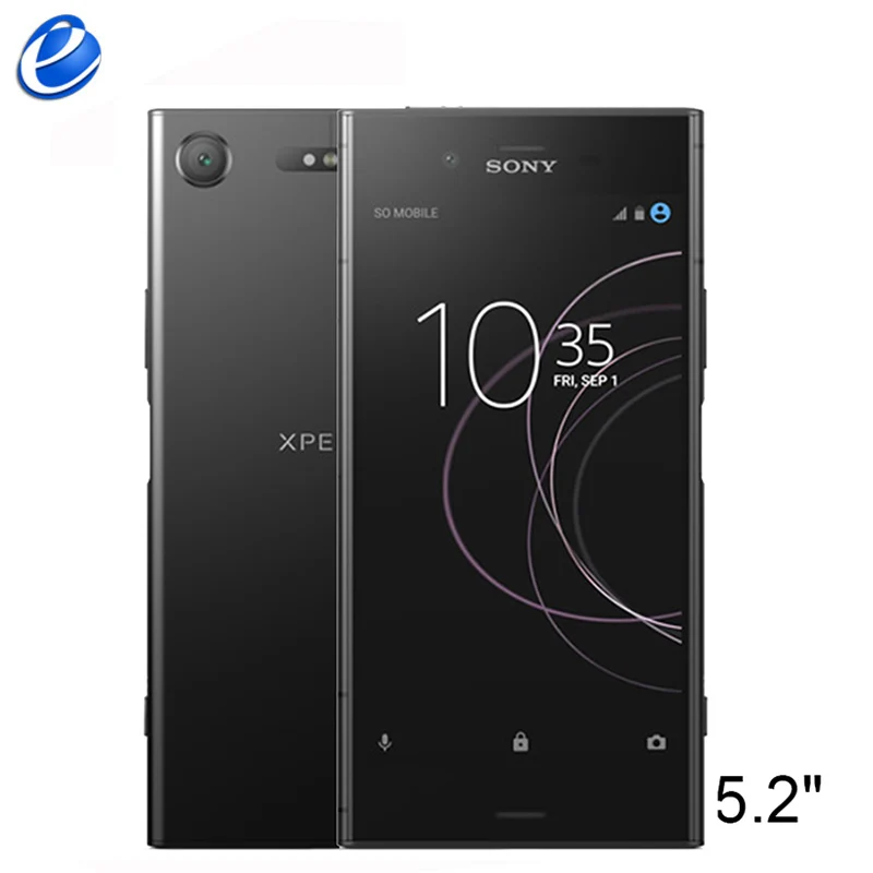 Оригинальный Sony Xperia XZ1 G8341 с одной Sim картой 4 Гб ОЗУ 64 ПЗУ 5 2 дюйма Восьмиядерный