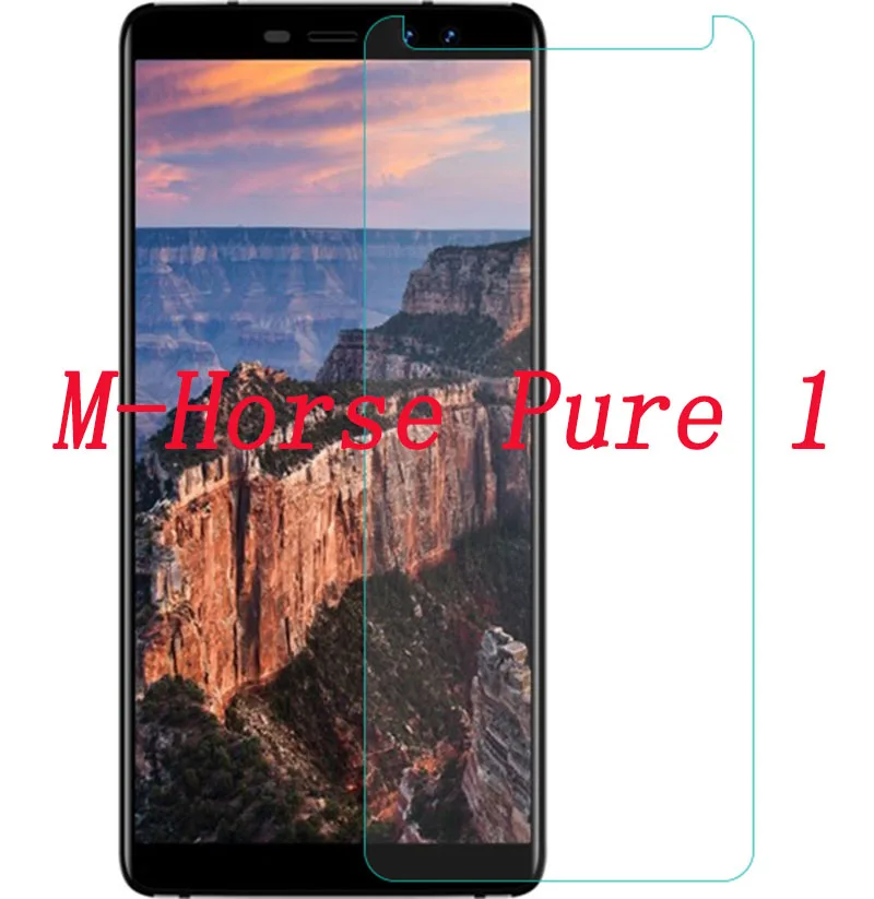 Закаленное стекло 9H для смартфона M Horse Pure 1 2 3 Power Взрывозащищенная защитная