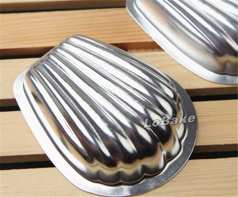 (5 шт./лот) Высококачественная алюминиевая форма для торта Madeline Форма раковины
