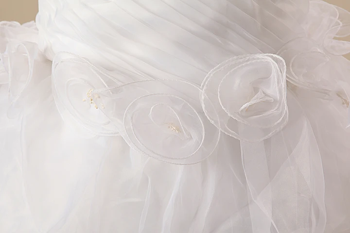 Женское фатиновое длинное свадебное платье с рюшами и для невесты Vestido De