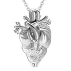 IJD10000 Новое поступление из нержавеющей стали биение сердце пепел держатель урна памятный кулон ювелирные изделия Keepsake кремации ожерелье