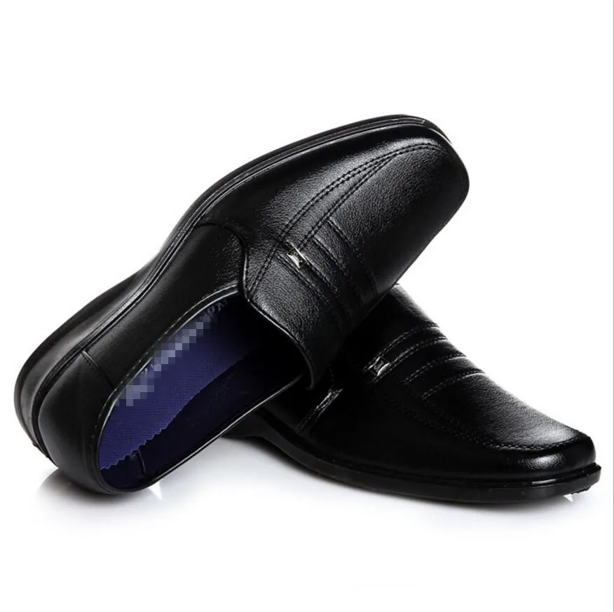 2018 новые мужские деловые повседневные кожаные туфли оксфорды классические для