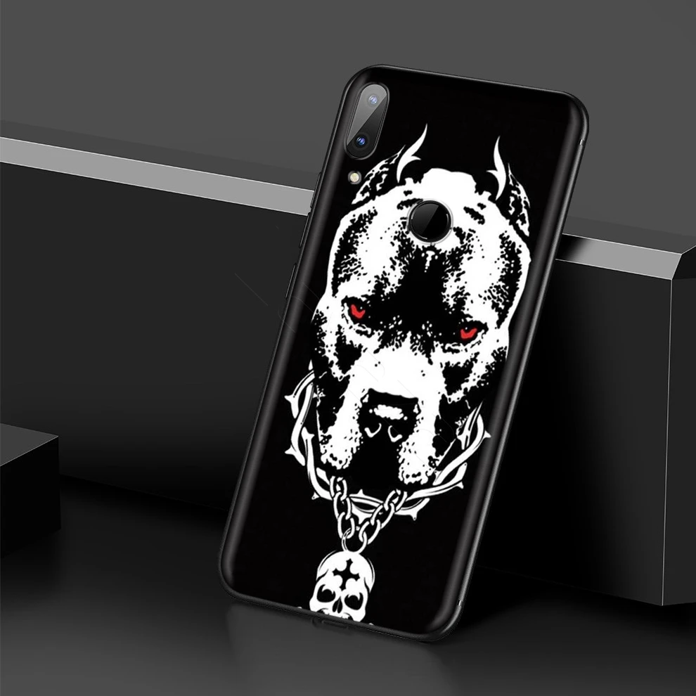 Чехол Lavaza питбуль для Xiaomi Redmi Note 8 8A 7 6 6A 5 5A 4 4X 4A Go Pro Plus Prime|Бамперы| |