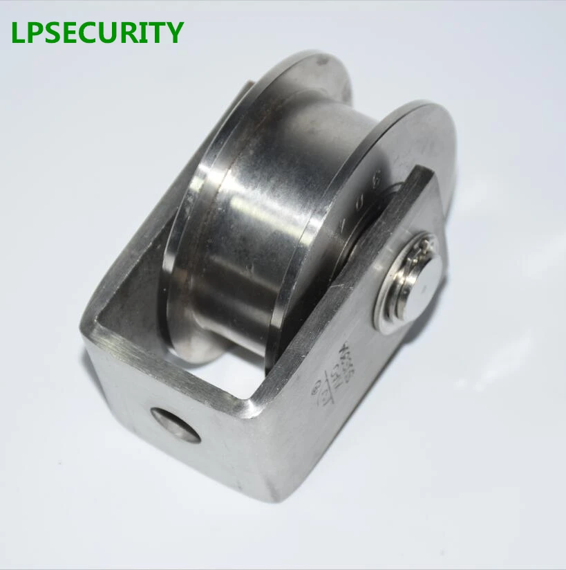 LPSECURITY 304 ролик для стальных ворот/горка ворот/колесо ворот/шкив ворот с канавкой h