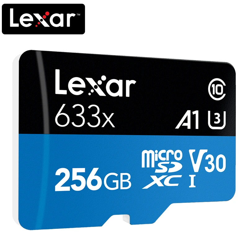 Карта памяти Lexar 128 Гб Micro SD 256 ГБ до 95 512 32 64 класс 10 633x TF карта памяти|Карты памяти| |