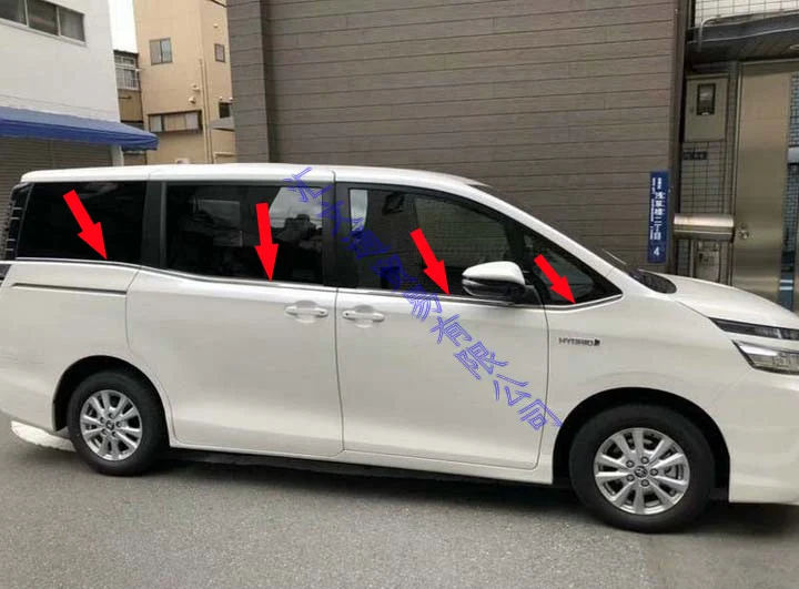 Для TOYOTA VOXY R80 2018 2019 корпус стильная палочка из нержавеющей стали оконная