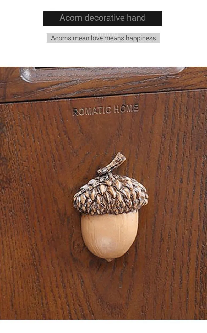 13*19 см желудь Pinecone деревянная Копилка ретро ностальгия коробки шкатулка для денег украшения дома подарок на день рождения для детей