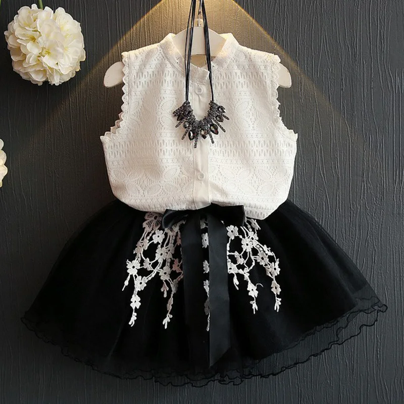 Детская одежда лето 2019 для маленьких девочек детский спортивный костюм футболки