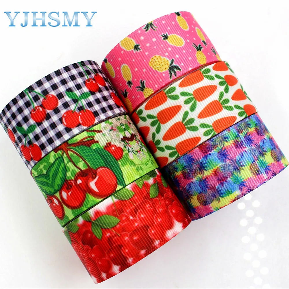 YJHSMY H-17522-902 10 ярдов 25 мм фотоэлемент Термотрансферная печать grosgrain аксессуары для