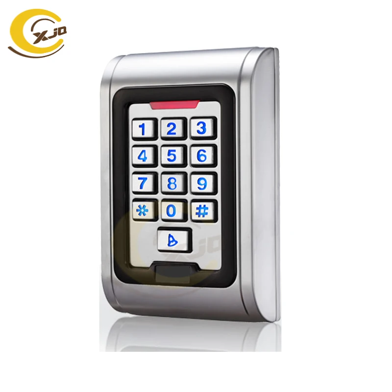 XJQ 2000 пользователей IP68 RFID цифровая клавиатура с подсветкой металлическая
